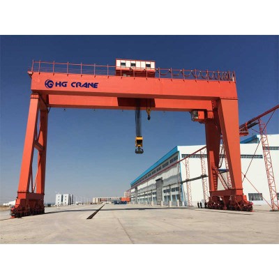 MG Series Double Girder Gantry Crane with Hook for Sale