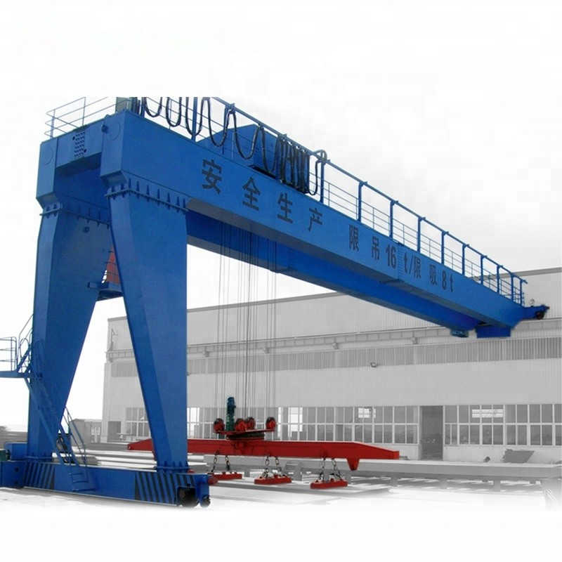 BMG Double Girder Semi Gantry Crane for Space-Constrained Applications