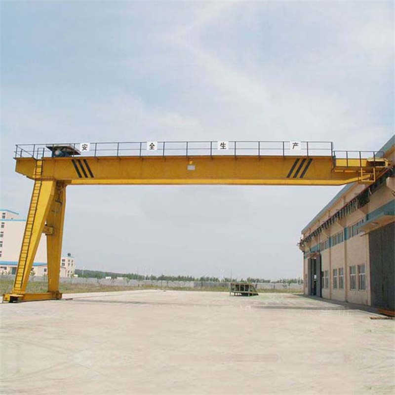 Robust Double Girder Semi Gantry Crane for Indoor & Outdoor Lifting
