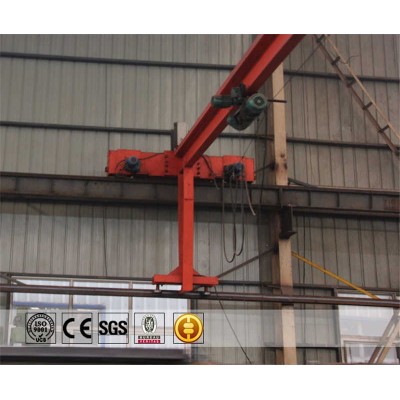 Wall Mounted Jib Crane with I-Beam Design for Durability