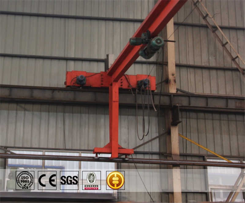 Wall Mounted Jib Crane with I-Beam Design for Durability