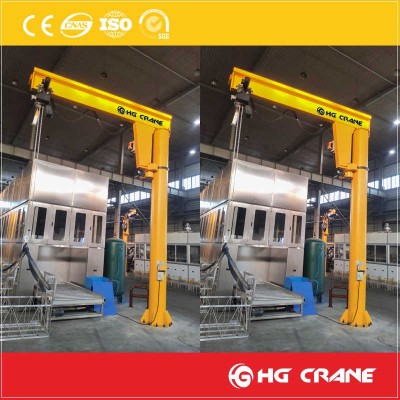 Modular BZD Workstation Jib Crane with Easy Installation