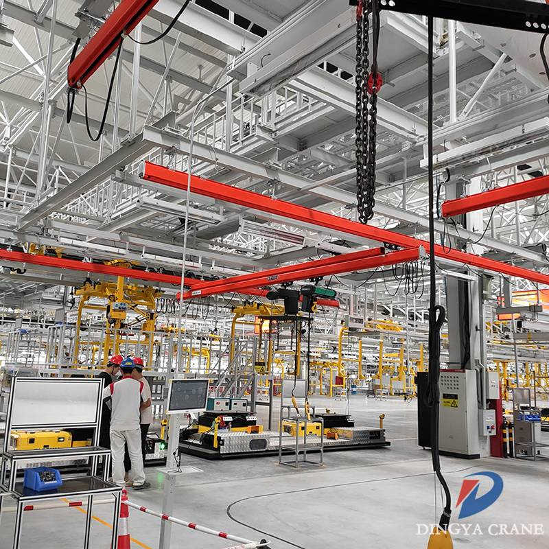 KBK Flexible Overhead Crane System with Electric Hoist