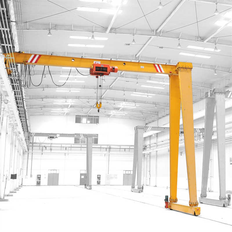 Customizable Semi Gantry Crane for Industrial Material Handling