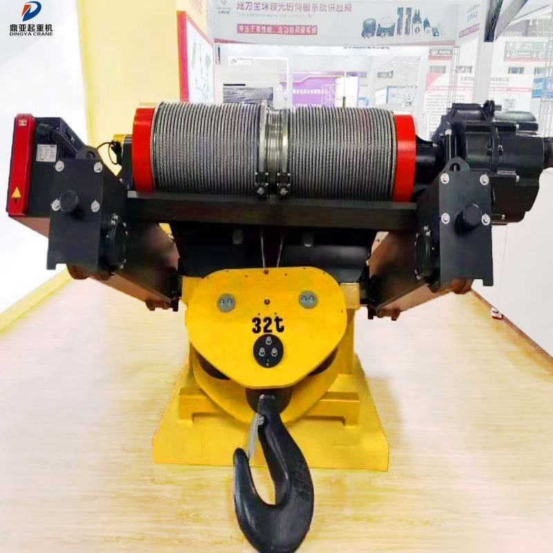 Robust Electric Winch with Automatic Brake System for Safety