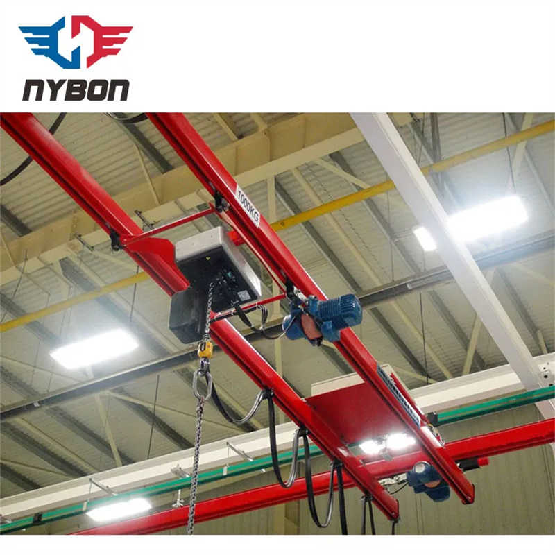 500-2000kg Capacity KBK Overhead Bridge Crane with I-Beam Design