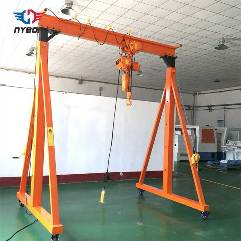 500kg-5ton Capacity Mini Gantry Crane with Easy Mobility