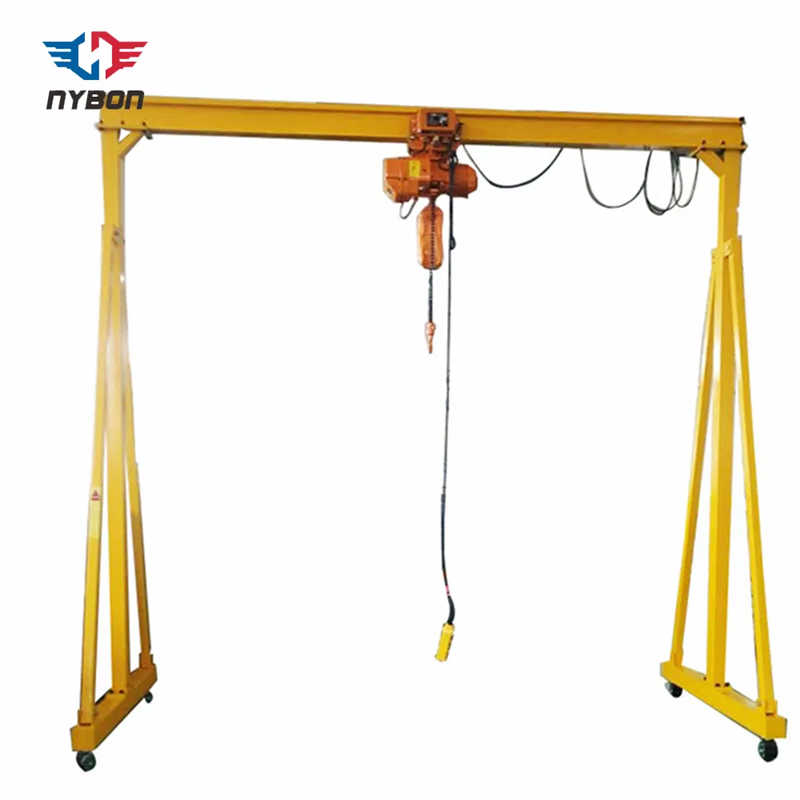 Light Duty Mini Gantry Crane with Manual Chain Hoist