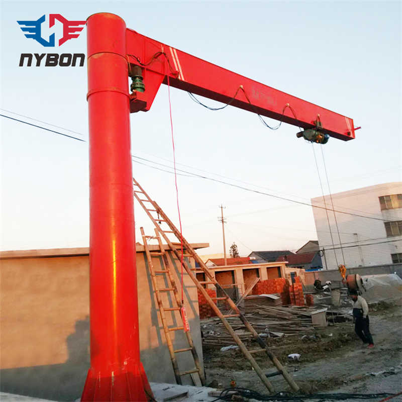 Ground Mounted Fixed Pillar Jib Crane for Industrial Applications
