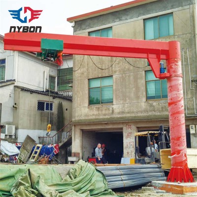 Fixed Pillar Jib Crane for Warehouse and Manufacturing Facilities