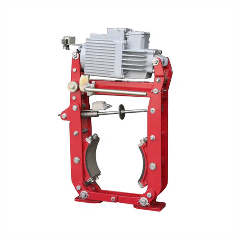 Crane Winch Using Electric Control Brake