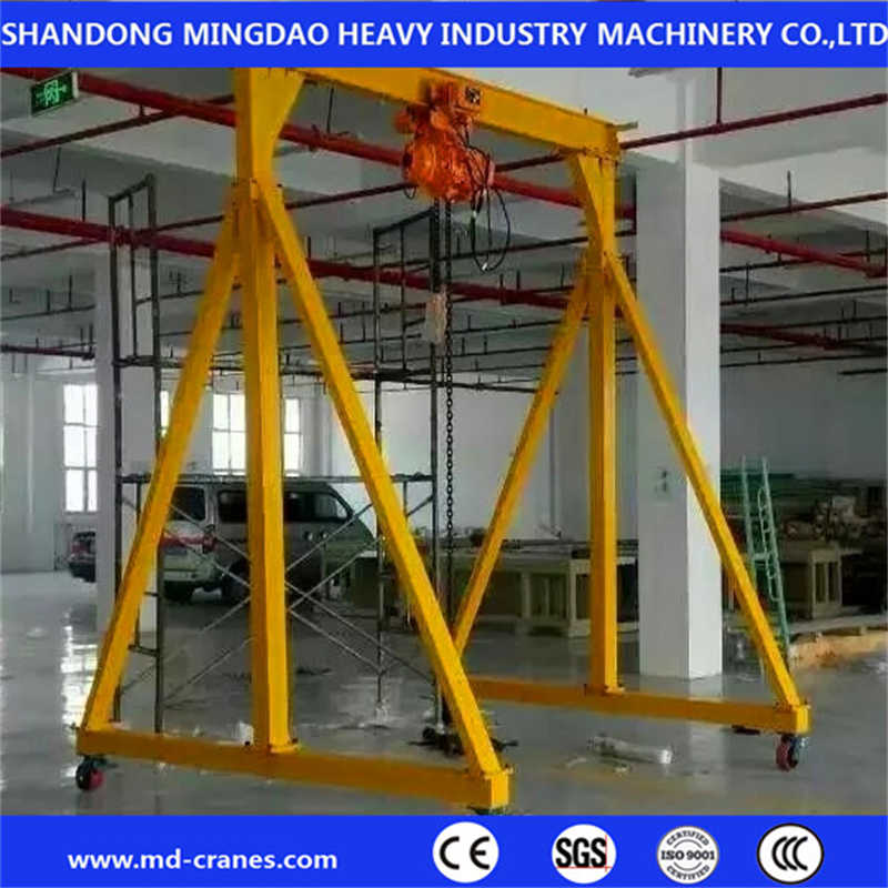 2.5 Ton Mobile Gantry Crane with Easy Movement