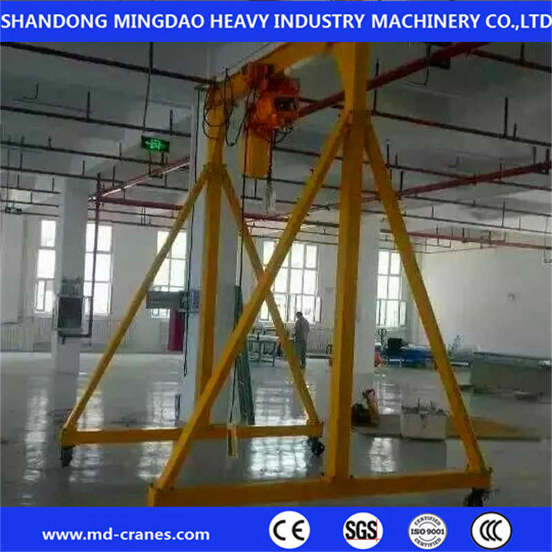 2.5 Ton Mobile Gantry Crane with Easy Movement