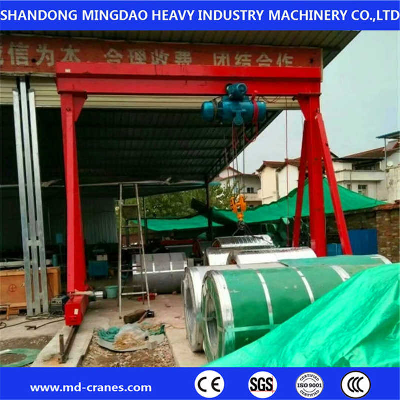 2.5 Ton Mobile Gantry Crane with Easy Movement