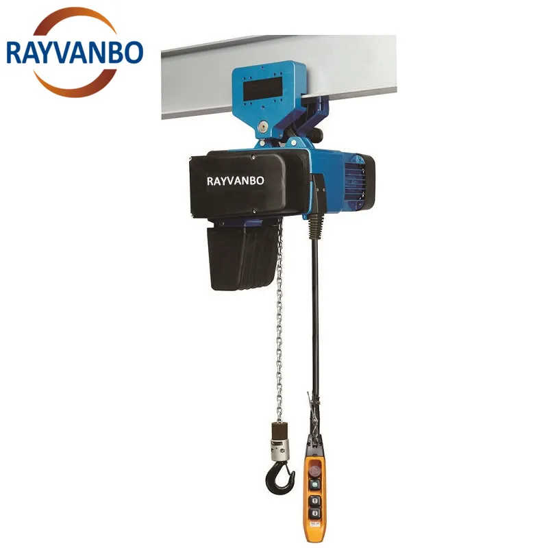 Low Headroom HH European Type Electric Chain Hoist with Safety Hook