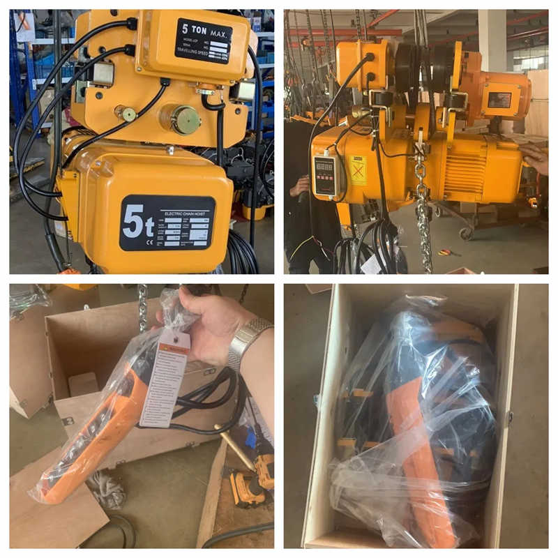 Er Type Electric Chain Hoist 1t to 10t Capacity for Crane Systems