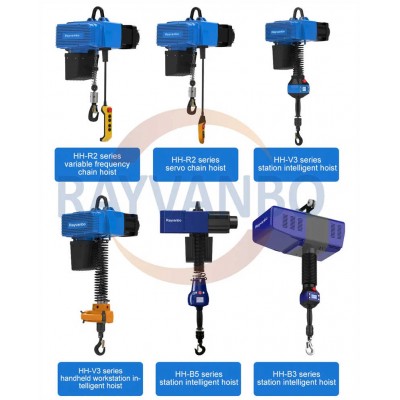 High Performance HH-R2 Variable Frequency Chain Hoist 1/12m/min Dual Speed