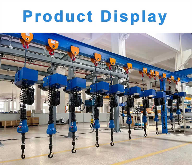 High Performance HH-R2 Variable Frequency Chain Hoist 1/12m/min Dual Speed