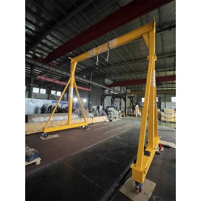 Foldable Design Mobile Gantry Crane for Easy Storage and Transport