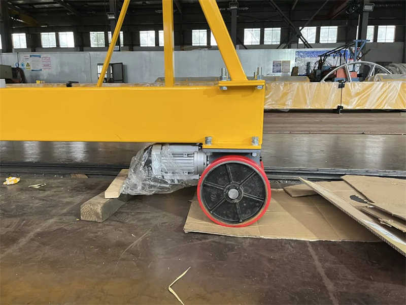 Light Duty Mobile Gantry Crane with Manual Chain Hoist