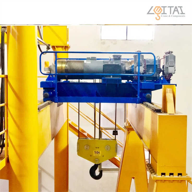 10t Electric Winch with Drum Hook for Good Lifting