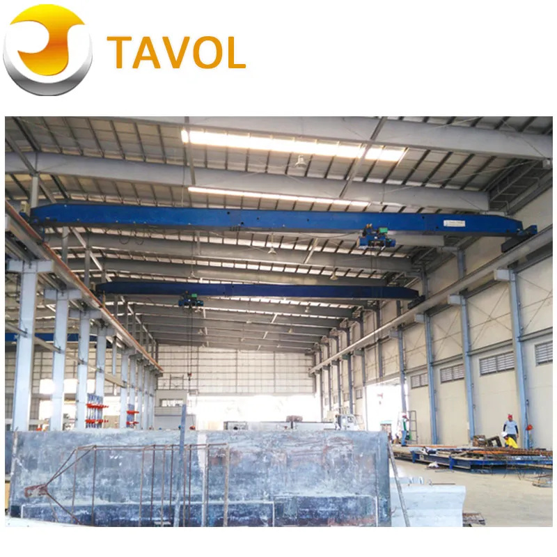 Robust 20t & 32t Single Bridge Overhead Crane for Heavy-Duty Applications