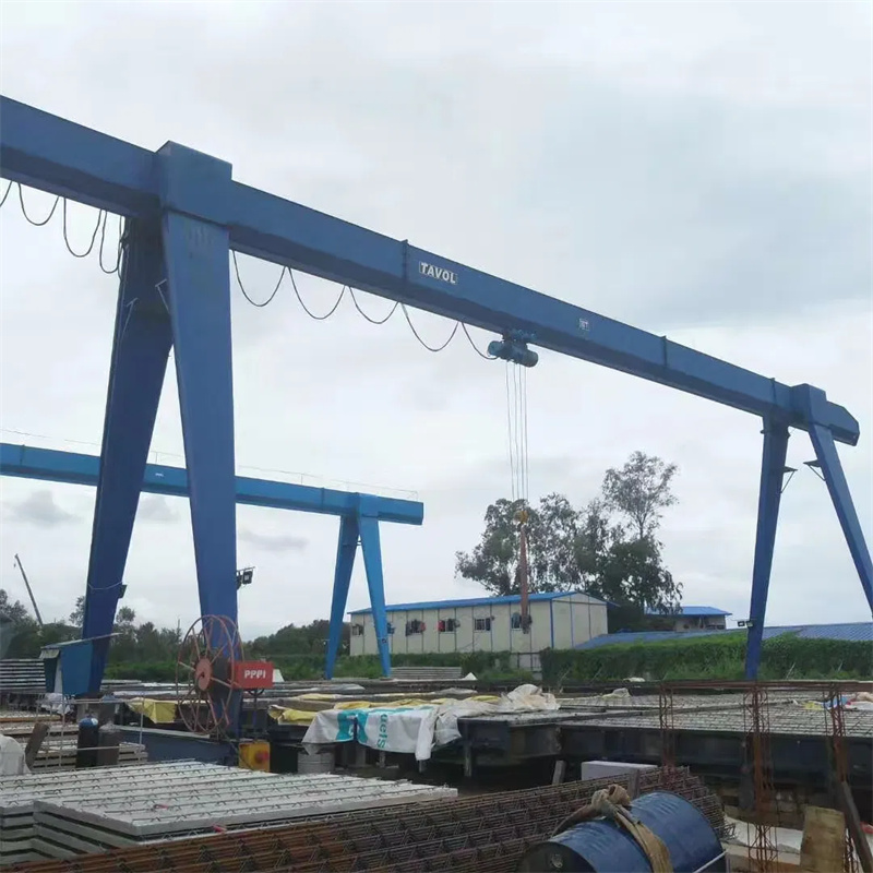 Robust 20 Ton Single Girder Gantry Crane for Heavy-Duty Industrial Lifting