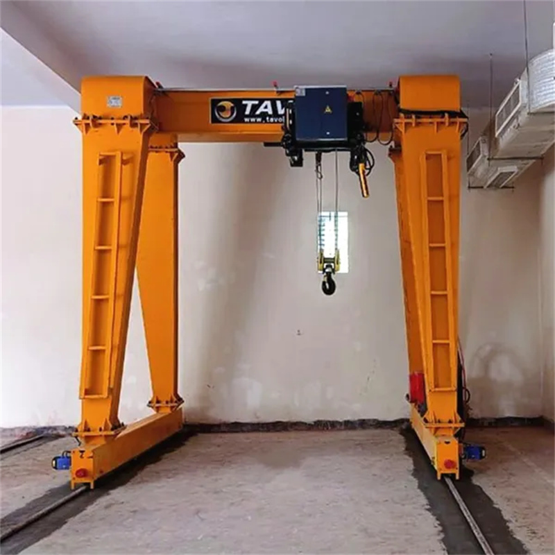 Construction Site Single Girder Gantry Crane for Concrete Panel Handling