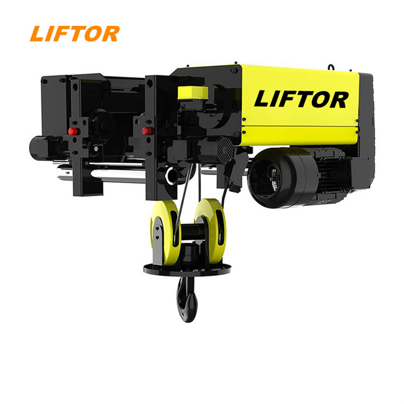 Durable Europe Type Wire Rope Hoist for Double Girder Crane Systems