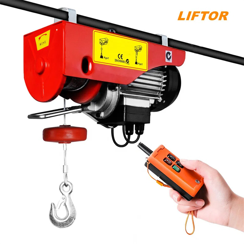 Mini Electric Hoist | 200kg to 1000kg Models PA200, PA500, PA1000