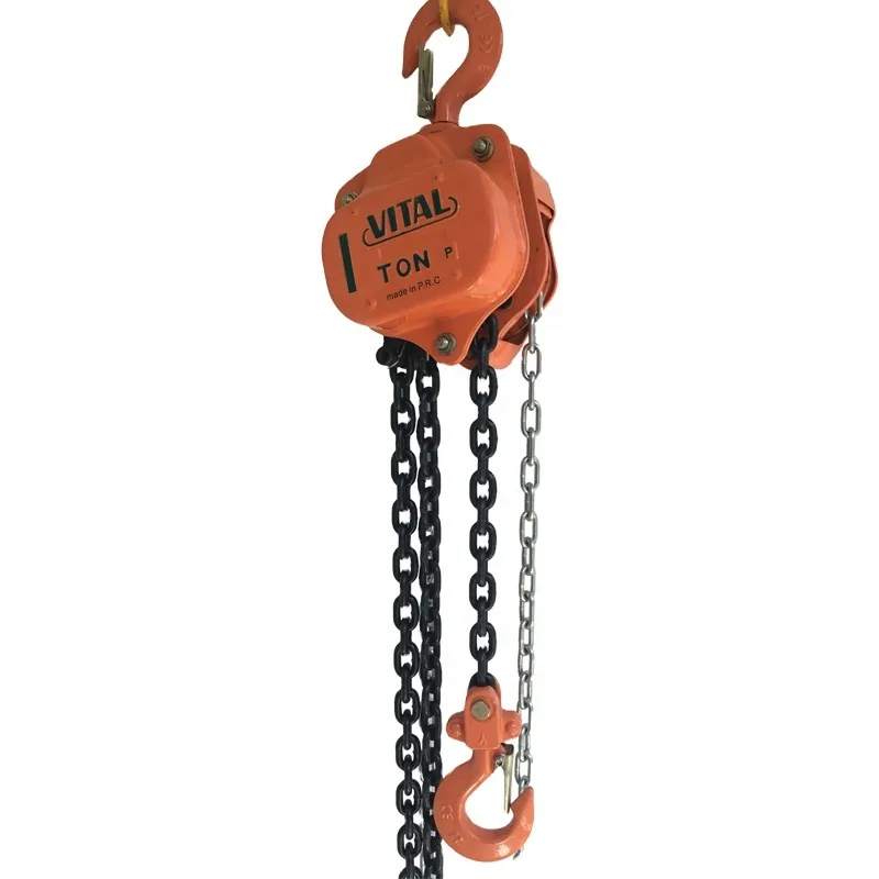 Versatile Manual Chain Block for Construction, Workshops & Warehouses