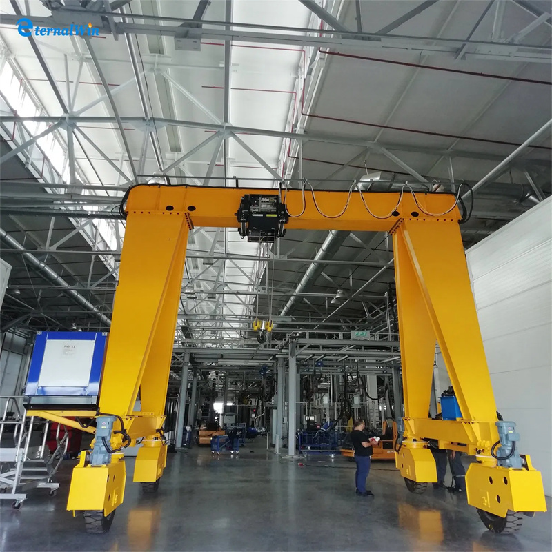 Lightweight Aluminum Mobile Gantry Crane for Indoor & Outdoor Use