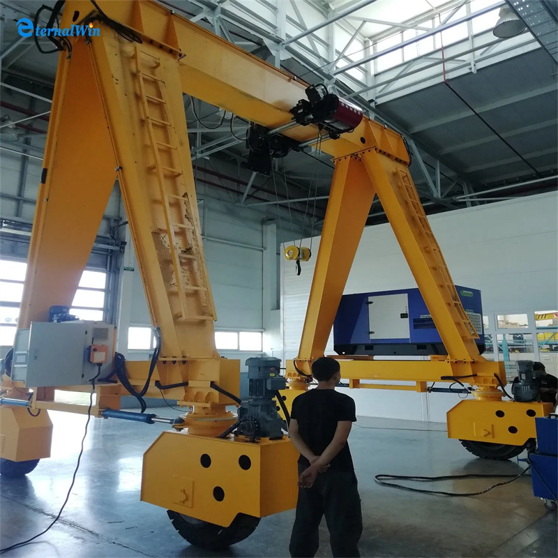 Adjustable Height Mobile Gantry Crane for Versatile Lifting Tasks