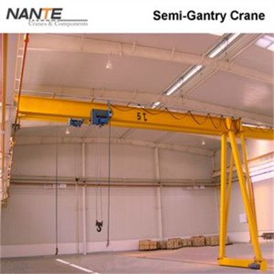 Production Line Semi-Gantry Crane | For Efficient Assembly & Staging Processes
