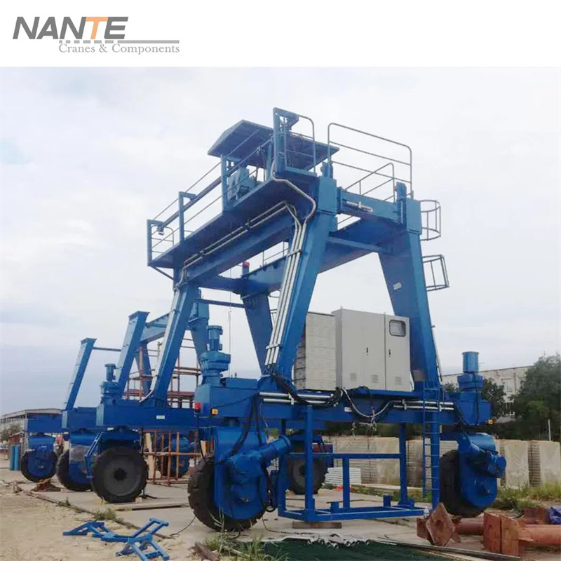 CE Certified Rubber-Tired Gantry | Full Electric Drive for Zero-Emission Port