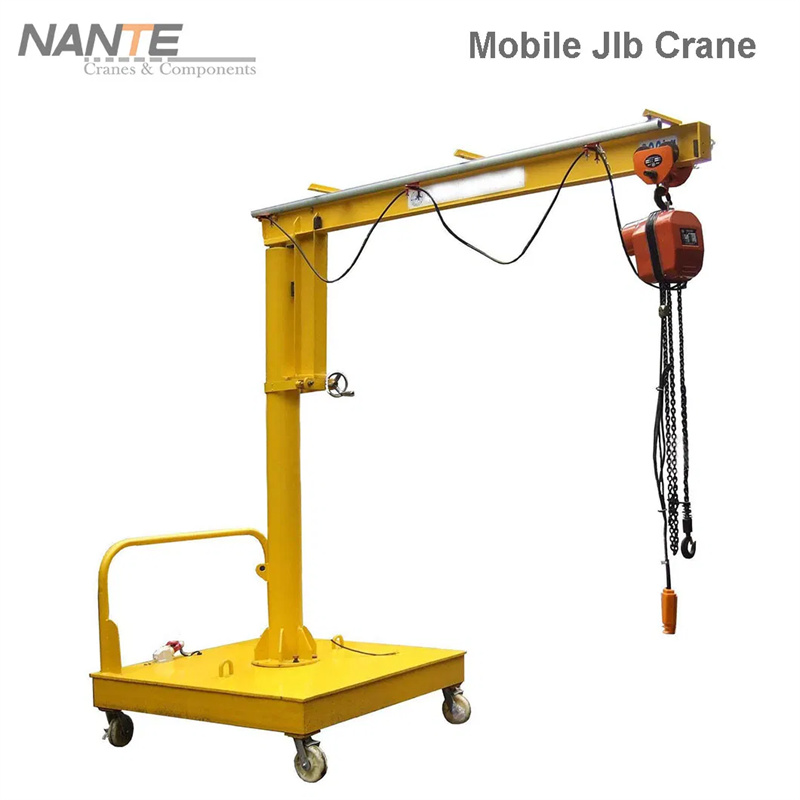 Compact Mobile Jib Crane with 4 Swivel Castors | 180kg-500kg Light Duty