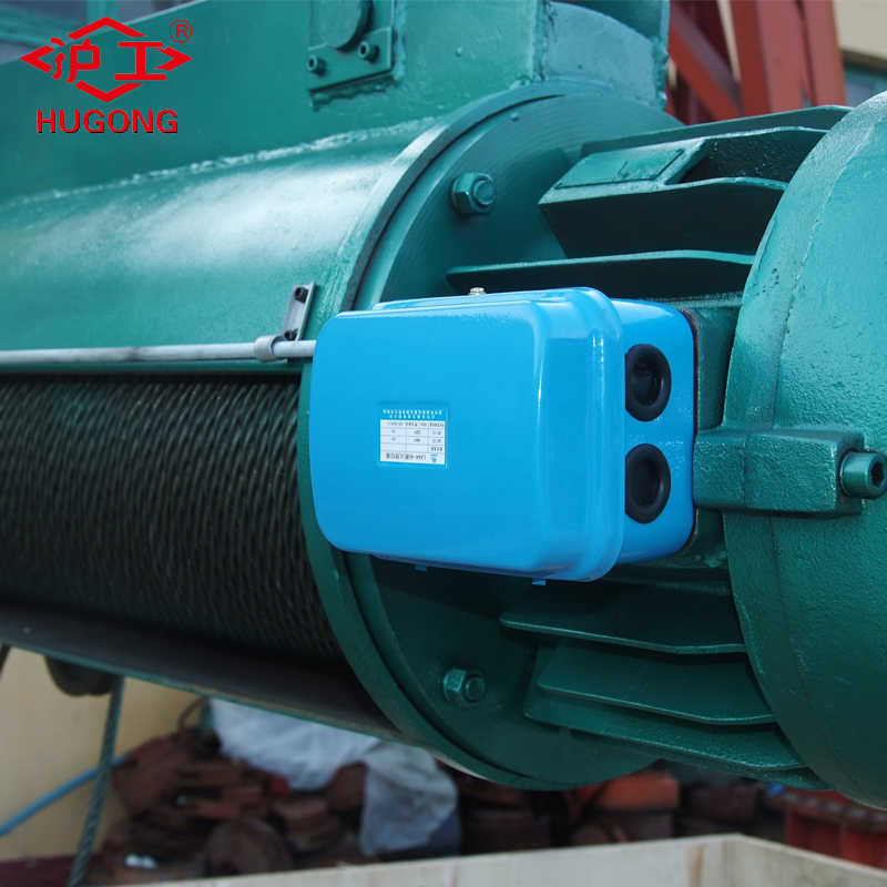 Robust CD1 Electric Wire Rope Hoist Forged Hook & Power-Off Brake