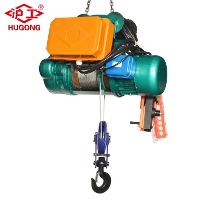 CD1 Electric Hoist with Safety Hook - Overload Protection and Emergency Stop
