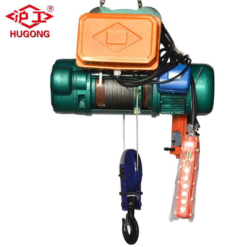 Hot Sale CD1 Wire Rope Hoist Kit Complete with Hook, Push Button Pendant