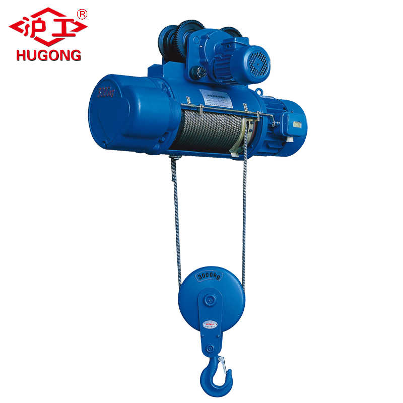 Hot Sale CD1 Wire Rope Hoist Kit Complete with Hook, Push Button Pendant