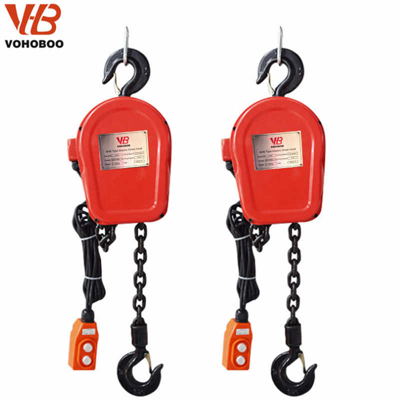 DHS 10 Ton Heavy-Duty Electric Chain Hoist - Single Speed Powerhouse