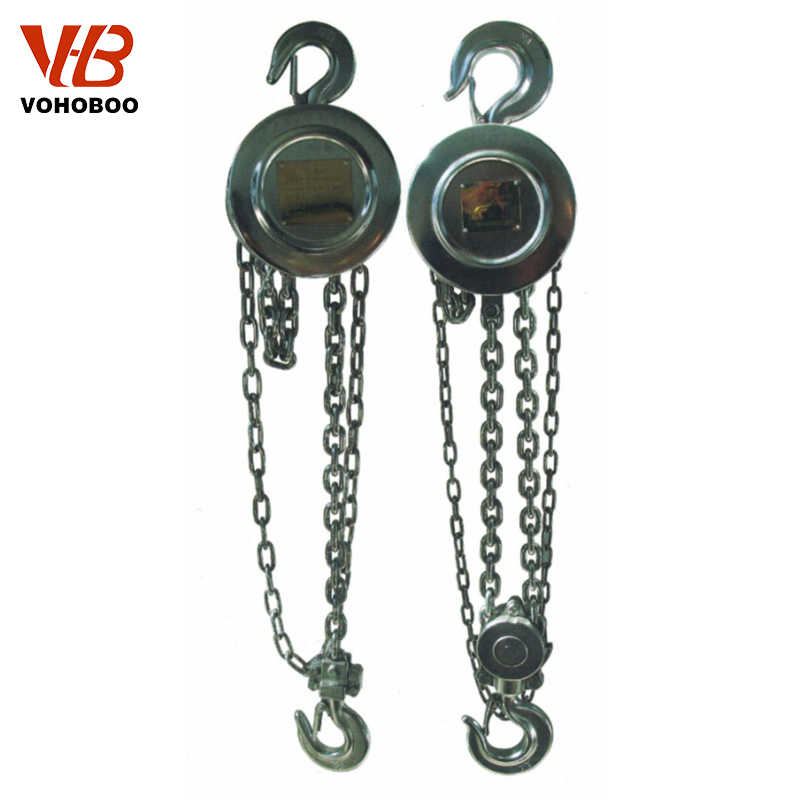 Corrosion-Resistant Stainless Steel Chain Hoist for Harsh Environments