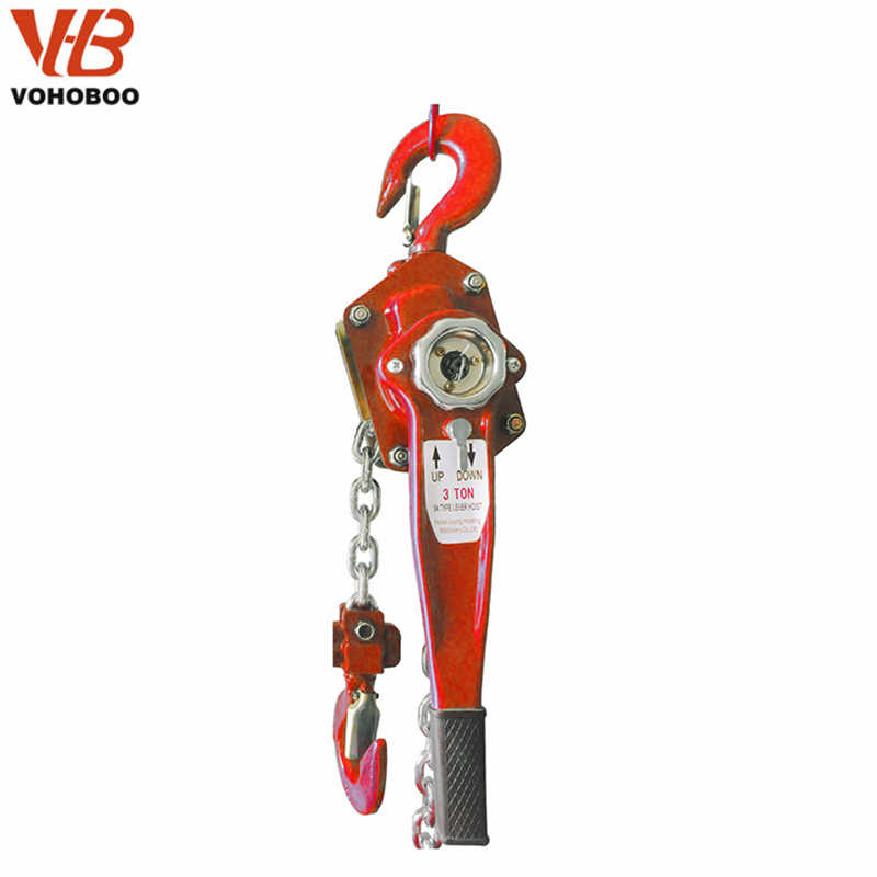 Portable Manual Lever Hoist (3T/6T) - with 1.5m, 3m, and 6m Lift Heights