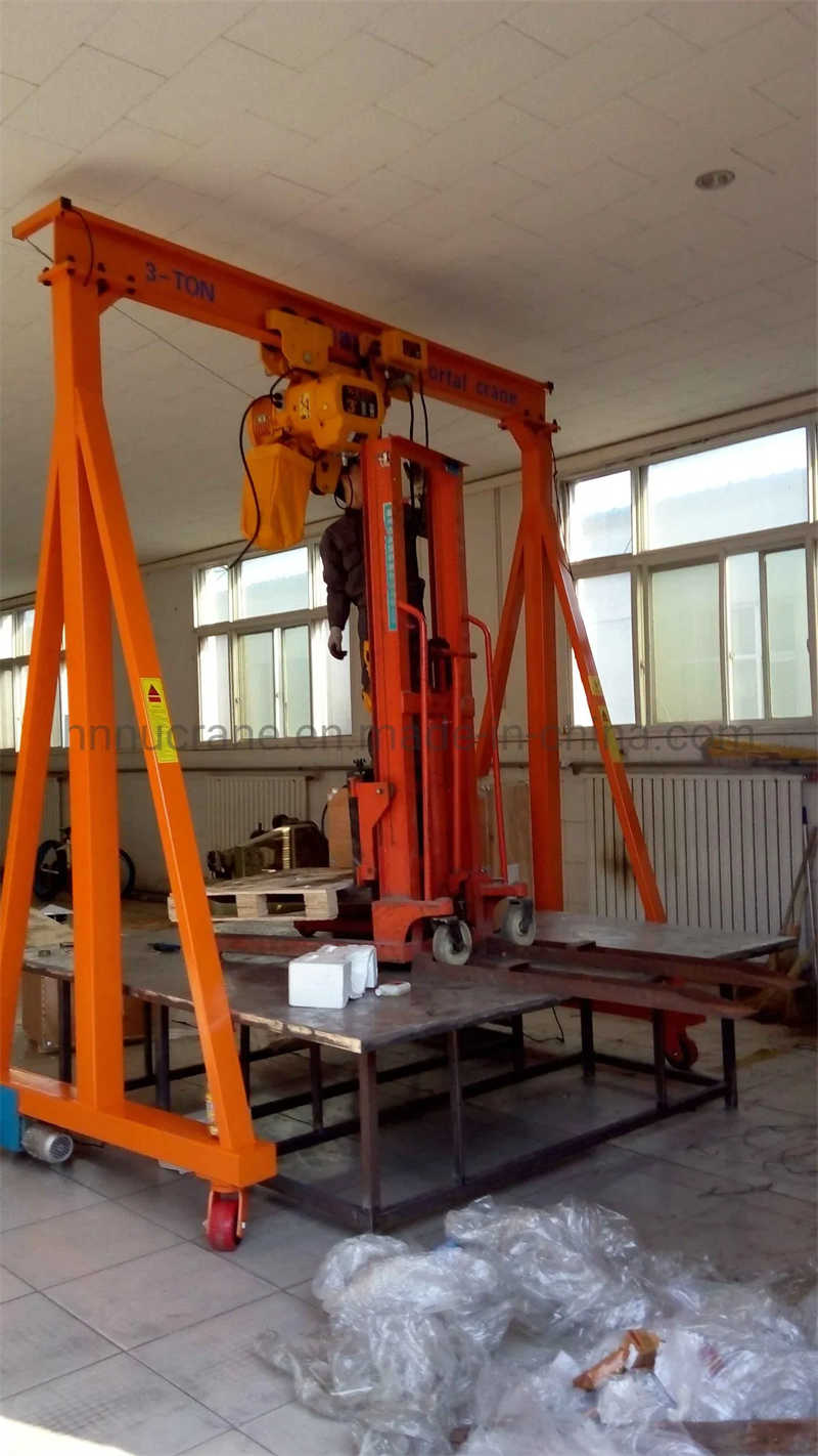 Adjustable Height Gantry Crane A-Frame Design for Versatile Material Handling