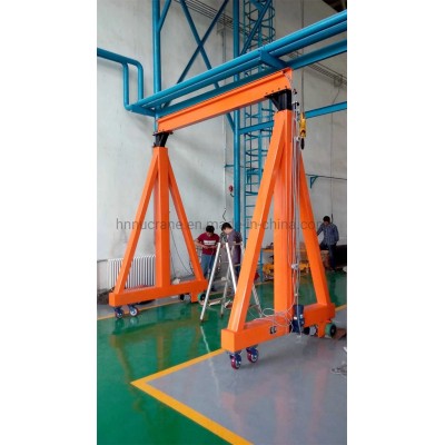 Mobile Gantry Crane Easy Assembly & Transport for Indoor Maintenance