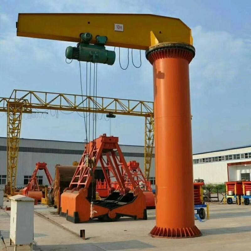 Fixed Pillar Jib Crane with 360° Rotation for Machinery Servicing