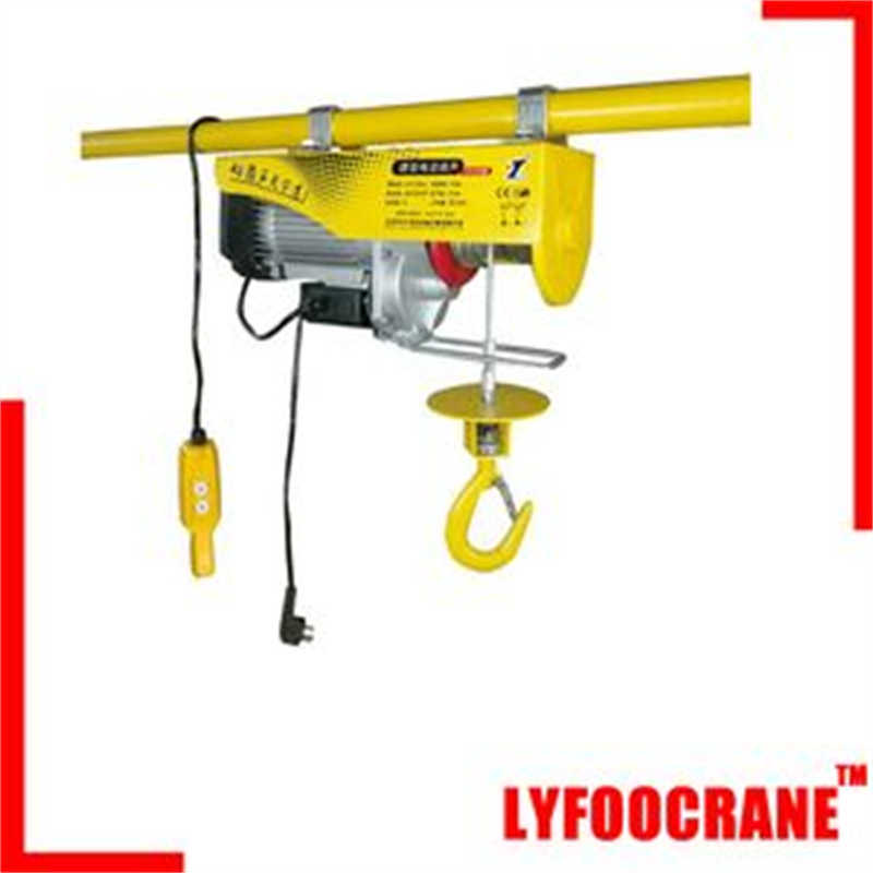Mini Electric Hoist 500kg Load Capacity with 12 Meter Lifting Height