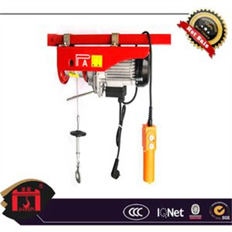 Mini Electric Hoist 500kg Load Capacity with 12 Meter Lifting Height