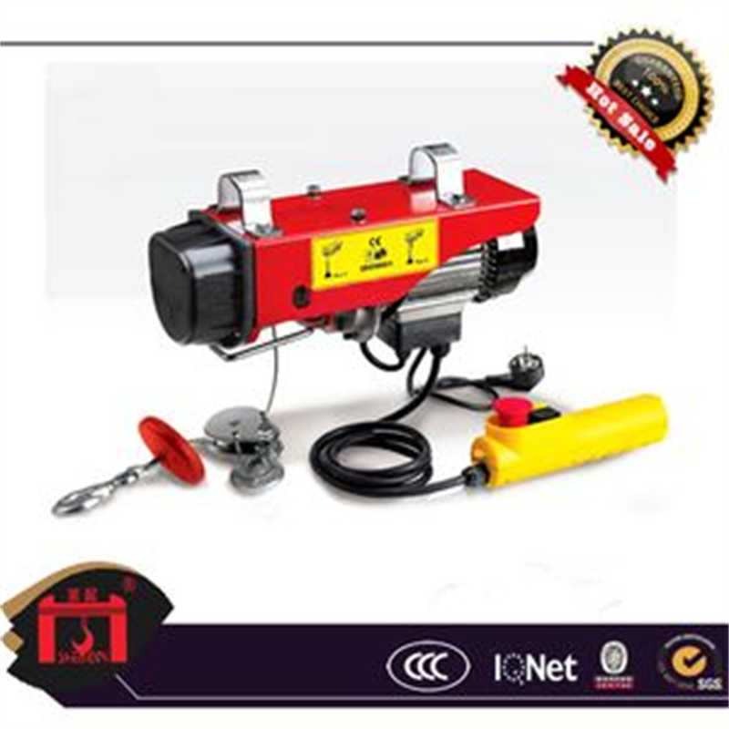 Mini Electric Hoist 500kg Load Capacity with 12 Meter Lifting Height