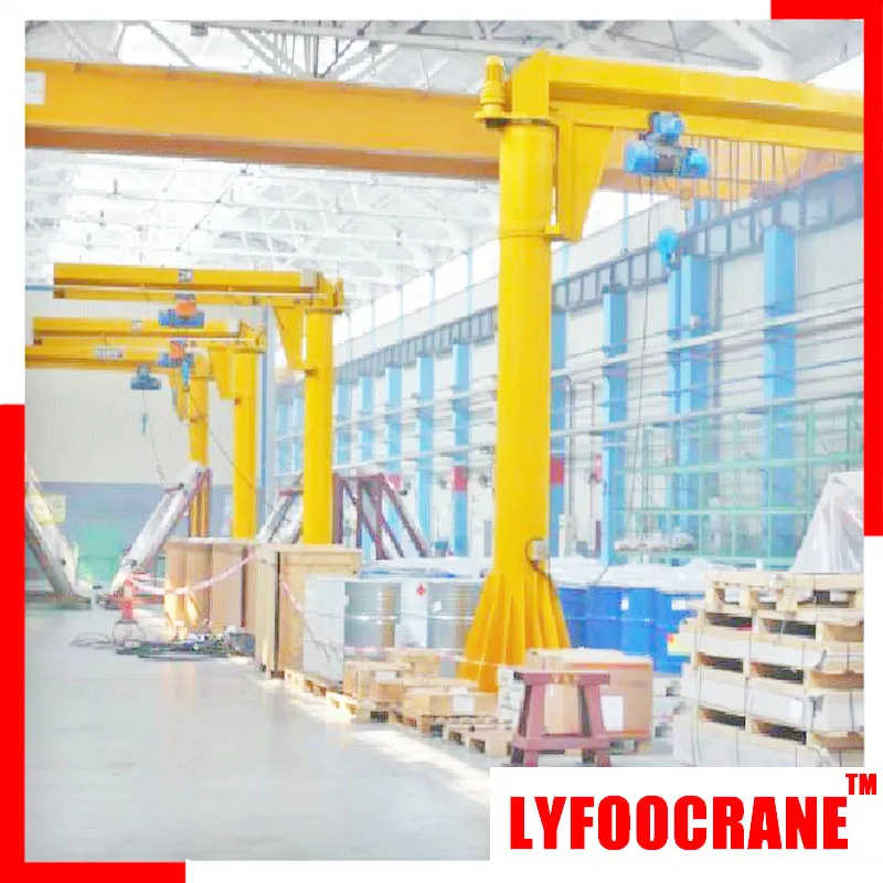 Heavy Duty Pillar Jib Crane 5 Ton Capacity 4 Meter Lifting Height